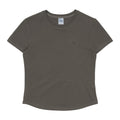 (w) TCM mini logo curved T (grey)