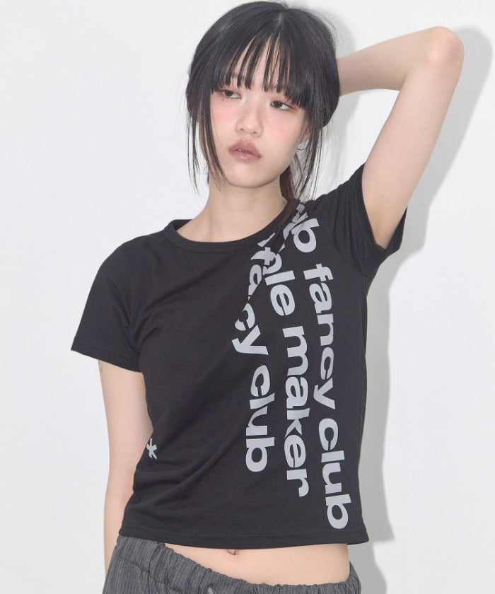 BAYWATCH CROP TEE (BLACK)